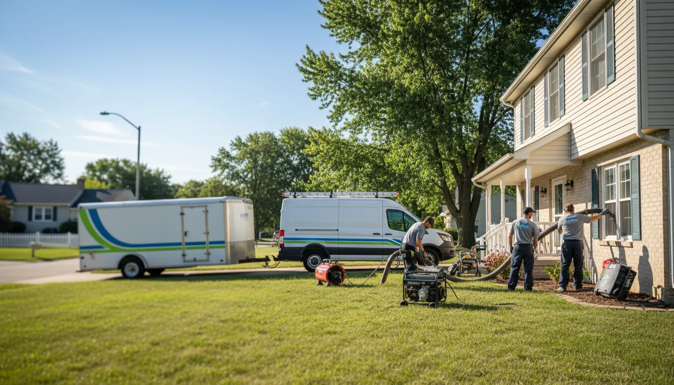 Flooded Basement Restoration And Cleanup With Repair in Moore, MT near me